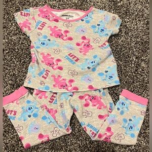 vintage blues clues pj set🩷💙